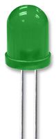 L-813GD - LED, Green, Through Hole, T-3 (10mm), 20 mA, 2.2 V, 568 nm - KINGBRIGHT