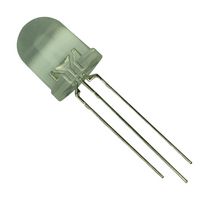 L-819EGW - LED, Green, Red, Through Hole, T-3 (10mm), 50 °, Round, R 30mA, G 25mA - KINGBRIGHT