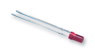 L-424IDT - LED, Cylindrical, Red, Through Hole, T-1 (3mm), 20 mA, 2 V, 625 nm - KINGBRIGHT