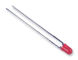 L-934LID - LED, Low Power, High Efficiency Red, Through Hole, T-1 (3mm), 20 mA, 2 V, 625 nm - KINGBRIGHT