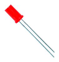 L-483IDT - LED, Cylindrical, Red, Through Hole, T-1 3/4 (5mm), 20 mA, 2 V, 625 nm - KINGBRIGHT