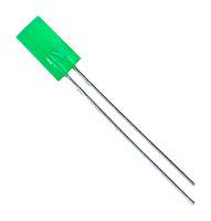L-383GDT - LED, Rectangular, Green, Through Hole, 2.5mm x 5mm, 20 mA, 2.2 V, 565 nm - KINGBRIGHT