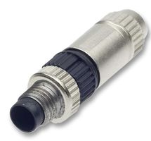 21 02 151 1405 - Sensor Connector, HARAX Series, M8, Male, 4 Positions, IDC / IDT Pin, Straight Cable Mount - HARTING