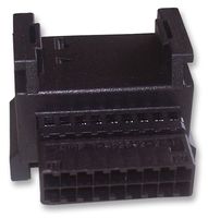 1-962692-2 - Rectangular Power Connector, Housing, 18 Contacts, MQS, Cable Mount, 2.54 mm, Plug - TE CONNECTIVITY