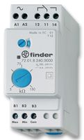 72.01.8.240.0000 - Liquid Level Control Relay, 72 Series, Adjustable Sensitivity, SPDT, 240 Vac, 1.5 W, 7 s - FINDER
