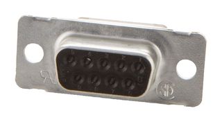 205203-3 - D Sub Connector Housing, 9 Ways, D Sub, 1, AMPLIMITE HDP-20, Receptacle, Steel Body - AMP - TE CONNECTIVITY