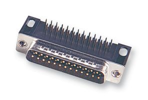 ZDE9P1AKN-146 - D Sub Connector, Right Angle, DB9, Standard, Plug, ZDE, 9 Contacts, DE, Solder - ITT CANNON