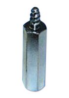 005.20.325 - Standoff, Zinc Plated, Steel, M3, Hex Male-Female, 25 mm, 31 mm - ETTINGER