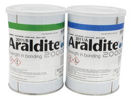 ARALDITE 2011 2KG - Adhesive, Epoxy - 2 Part, Yellow, Room Temperature, Tub - ARALDITE