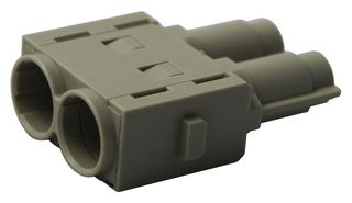 09 14 002 3141 - Heavy Duty Connector, Module, Han Series, Cable Mount, Receptacle, 2 Contacts, Socket, 1 Rows - HARTING