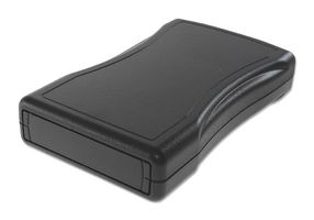 CHH452ABK - Plastic Enclosure, Handheld, ABS, 26 mm, 83 mm, 140 mm, IP54 - CAMDENBOSS