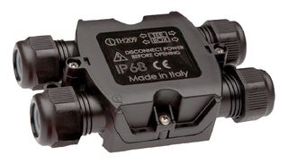THK.209.44 - Junction Box, 4, 16 A, IP68, TH209 TeeBox - HYLEC