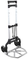 D01950 - Hand Truck, Compact, Flat Folding, 2 x Rubber Casters, 68kg Capacity - DURATOOL