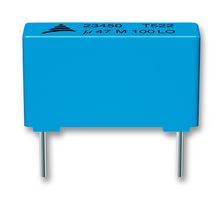 B32522C0475J000 - General Purpose Film Capacitor, Metallized PET Stacked, Radial Box - 2 Pin, 4.7 µF, ± 5%, 40 V - EPCOS