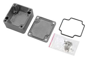 MC001215 - Metal Enclosure, Die Cast, With EPDM Continuous Seal, Small, Diecast Aluminium, 60 mm, 80 mm - MULTICOMP PRO