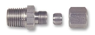 FC-131 - Compression Gland, 1/8" BSPT Tapered Thread, Stainless Steel, 1.5 mm Probes - LABFACILITY