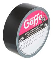 AT202 BLACK 50M X 50MM - Gaffer Tape, Polycloth, Black, 50 mm x 50 m - ADVANCE TAPES