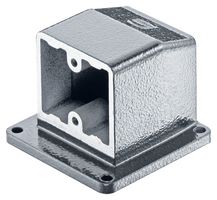 19140020952 - Heavy Duty Connector, Base, Panel Mount, Zinc Body, Screw - HARTING