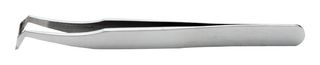 14AGW.C - Tweezer, Cutting, Bent, Flat, Carbon Steel, 115 mm - IDEAL-TEK