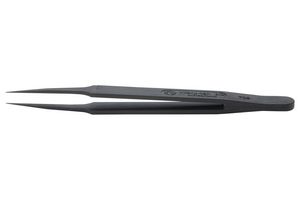 705.SV - Tweezer, Component Positioning, ESD, Straight, Pointed, PVDF, 115 mm - IDEAL-TEK