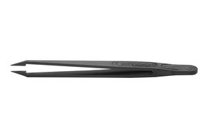 707.CF - Tweezer, ESD, Bent, Flat, PA66, 115 mm - IDEAL-TEK