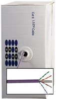CAT6LOWSMZH - Networking Cable, Per M, Unscreened, Cat6, 24 AWG, 0.25 mm² - PRO POWER