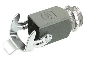 19200031150 - Heavy Duty Connector, M20, Base, Panel Mount, Zinc Body, 1 Lever, 3A - HARTING