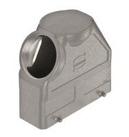 19300240529 - Heavy Duty Connector, M50, Hood, Side Entry, Aluminium Body, 2 Lever, 24B - HARTING