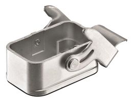 09120080303 - Heavy Duty Connector, Base, Bulkhead Mount, Zinc Body, 1 Lever - HARTING