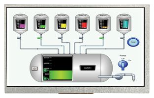 MCT070HDMI-B - TFT LCD, 7 ", 1024 x 600 Pixels, Landscape, RGB, 5V - MIDAS