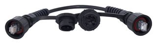 67PPC-010-K - Ethernet Cable, Cat6, RJ45 Plug to RJ45 Plug - STEWART CONNECTOR