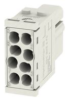 HDC MHE 8 FC - Heavy Duty Connector, RockStar ModuPlug, Module, 8 Contacts, 1, Receptacle - WEIDMULLER