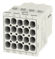HDC MHE 20 FC - Heavy Duty Connector, RockStar ModuPlug, Module, 20 Contacts, 2, Receptacle - WEIDMULLER