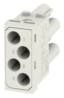 HDC MHX 4P FC - Heavy Duty Connector, RockStar ModuPlug, Module, 4 Contacts, 1, Receptacle - WEIDMULLER