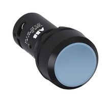 1SFA619100R1014 - Industrial Pushbutton Switch, CP1, 22.3 mm, SPST-NO, Momentary, Flush, Blue - ABB