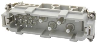 93601-0247 - Heavy Duty Connector, 93601, Insert, 12 Contacts, 24B, Plug, Screw Pin - MOLEX