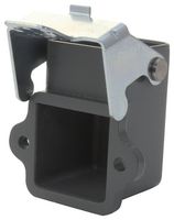 93601-0622 - Heavy Duty Connector, Base, Bulkhead Mount, Aluminium Body, 1 Lever, 3A - MOLEX