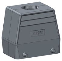 T1329320132-000 - Heavy Duty Connector, M32, Hood, Top Entry, Aluminium Alloy Body, 32A - TE CONNECTIVITY