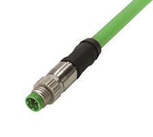 2134C700477075 - Sensor Cable, M8 Plug, Free End, 4 Positions, 7.5 m, 24.6 ft - HARTING