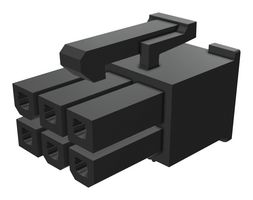 39-01-3065 - Connector Housing, Mini-Fit Jr. 5557, Receptacle, 6 Ways, 4.2 mm - MOLEX