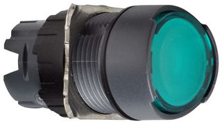 ZB6AF3 - Switch Actuator, Green, Schneider Harmony XB6 Series 16mm Illuminated Pushbutton Switches - SCHNEIDER ELECTRIC