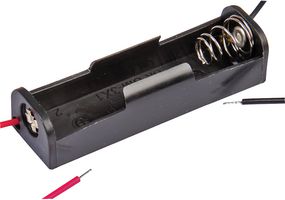 MP000328 - Battery Holder, Wired, 1 x AA - MULTICOMP PRO