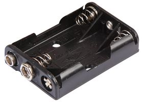 MP000337 - Battery Holder, Snap, 3 x AAA - MULTICOMP PRO