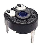 PT10MV10-503A2020-S - Trimpot, Single Turn, Carbon, Top Adjust, 50 kohm, Through Hole, 1 Turns - AMPHENOL PIHER SENSORS AND CONTROLS