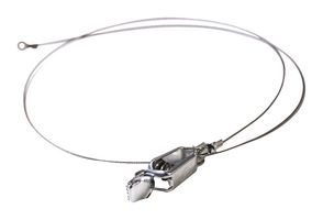 AI-000457. - Earth Strap, Crocodile Clip to Ring Tongue Terminal, 39 ", 990 mm - MUELLER ELECTRIC