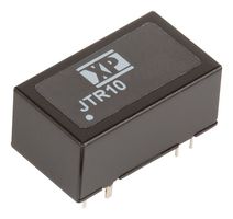 JTR1024D15 - Isolated Through Hole DC/DC Converter, ITE, 4:1, 10 W, 2 Output, 15 V, 333 mA - XP POWER