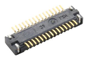 55909-0474 - Mezzanine Connector, Header, 0.4 mm, 2 Rows, 40 Contacts, Surface Mount, Brass - MOLEX