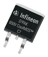 IPB65R045C7ATMA2 - Power MOSFET, N Channel, 650 V, 46 A, 0.04 ohm, TO-263 (D2PAK), Surface Mount - INFINEON