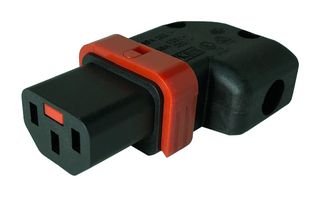 IL13P-L-UK1-H05-3100-200 - Mains Power Cord, IEC 320 C13 to IEC 320 C14, 2 m, 10 A, 250 VAC, Black - SCHAFFNER