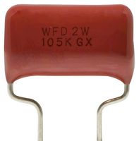 ECWFD2J223JQ - General Purpose Film Capacitor, Metallized PP, Radial Box - 2 Pin, 22000 pF, ± 5%, 141 V, 630 V - PANASONIC